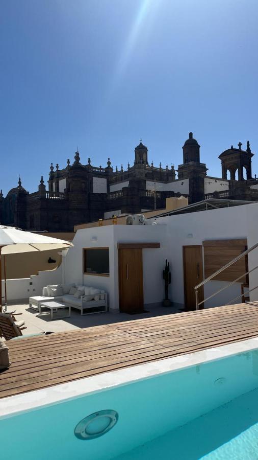 C-10 Vegueta Apartment - Private Rooftop Pool 大加那利岛拉斯帕尔马斯 外观 照片